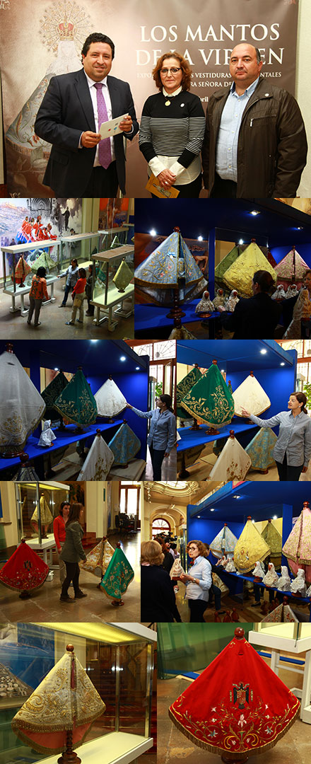 Exposición inédita de los 36 mantos de la Virgen del Lledó
