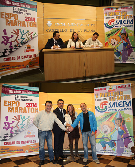 Presentación del V Maratón Infantil en Castellón