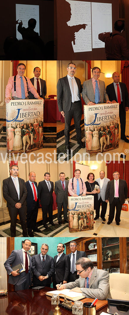 Presentación del libro La desventura de la libertad de Pedro J. Ramírez en Castellón Presentación del libro La desventura de la libertad de Pedro J. Ramírez en Castellón
