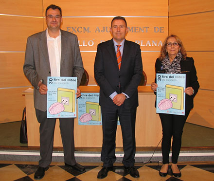 Presentación de la feria del libro de Castellón