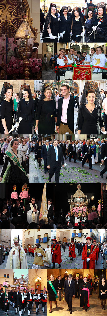 Procesión general de la Mare de Déu del Lledó Procesión general de la Mare de Déu del Lledó