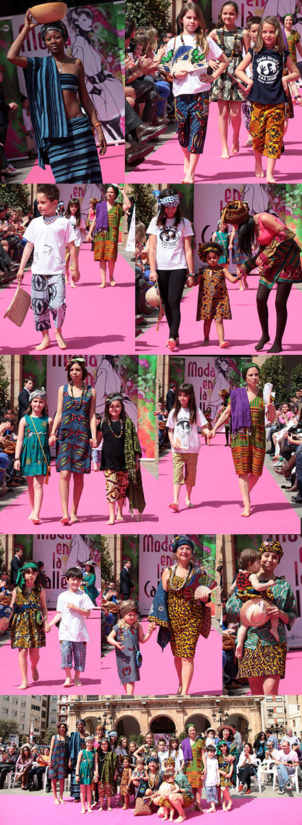 La ONG Safane en Moda en la Calle 2014 La ONG Safane en Moda en la Calle 2014