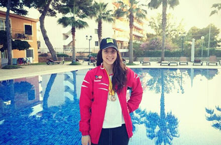 Sandra Pallarés convocada para los Juegos Olímpicos de la Juventud