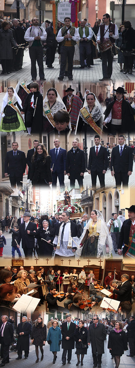 Festividad de Sant Roc de Vora Sèquia en Castellón Festividad de Sant Roc de Vora Sèquia en Castellón
