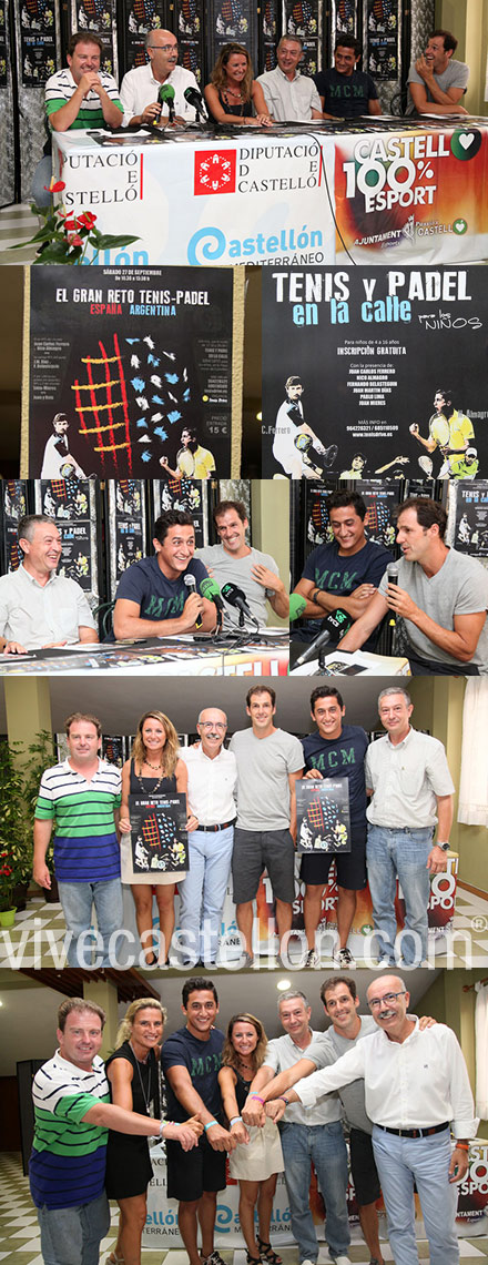 El gran reto Tenis-Padel España vs. Argentina en Castellón El gran reto Tenis-Padel España vs. Argentina en Castellón