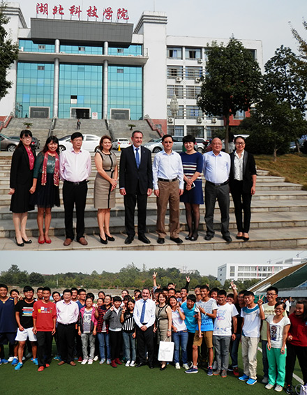 La UJI promociona la oferta educativa y consolida sus relaciones con instituciones y universidades chinas La UJI promociona la oferta educativa y consolida sus relaciones con instituciones y universidades chinas