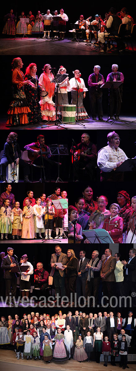 Concierto de villancicos regionales en el teatro Raval de Castellón Concierto de villancicos regionales en el teatro Raval de Castellón