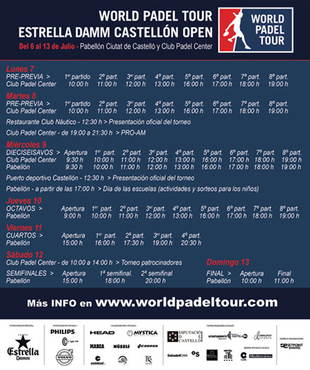 Estrella Damm Castellón Open de Pádel 