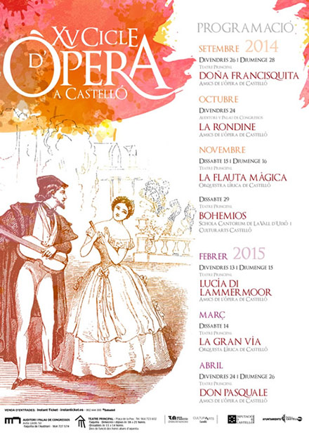 XV Ciclo de Ópera en Castellón