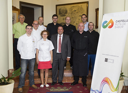 8 platos 8 chefs 8 vinos, jornada gastronómica de 8 comarcas de Castellón