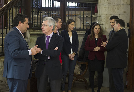 reunión de coordinación del Aeropuerto con la empresa gestora y el president de la Generalitat