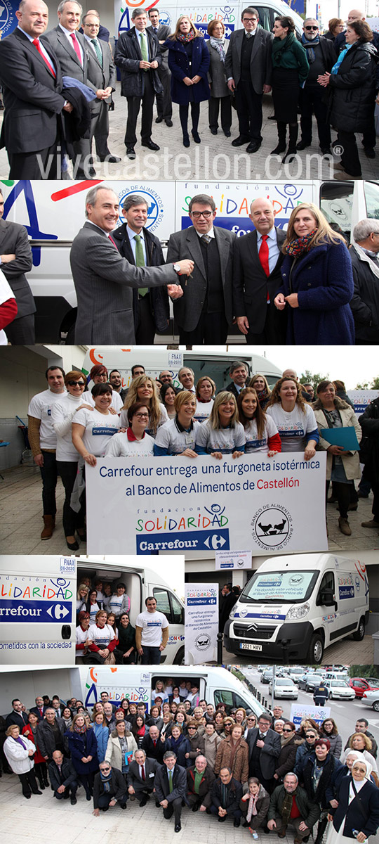 Fundación Solidaridad de Carrefour entrega un vehículo isotermo al Banco de Alimentos Fundación Solidaridad de Carrefour entrega un vehículo isotermo al Banco de Alimentos