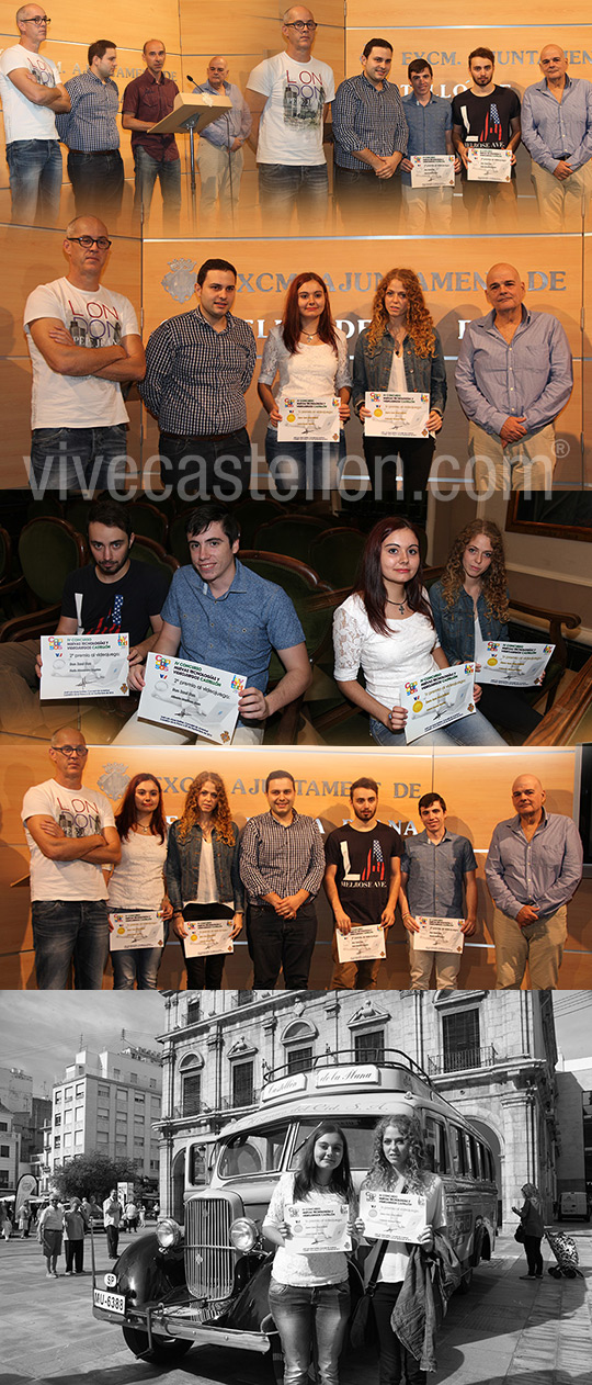 Entrega de premios del concurso Nuevas Tecnologías y Videojuegos Castellón 2015