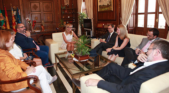 Ayuntamiento de Castellón y Hacienda colaborarán para conseguir fondos para la ciudad