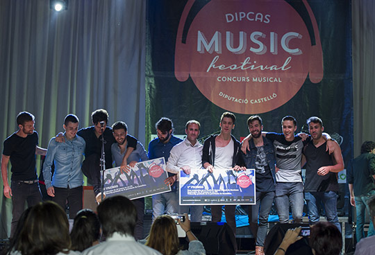 El grupo 'Veintiuno' ganador del Dipcas Music Festival 
