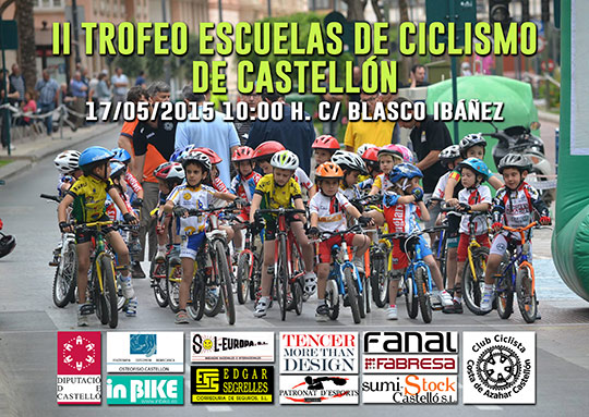 II Trofeo de Escuelas de Ciclismo de Castellón, domingo 17 de mayo II Trofeo de Escuelas de Ciclismo de Castellón, domingo 17 de mayo