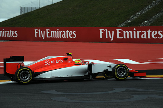 Fantástica carrera de Merhi en el GP de Austria Fantástica carrera de Merhi en el GP de Austria