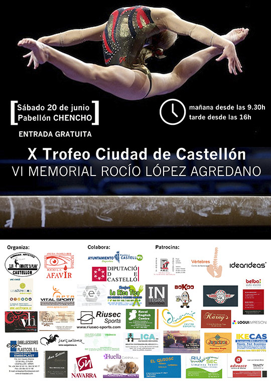 X Trofeo ciudad de Castellón y VI Memorial Rocío López Agredano X Trofeo ciudad de Castellón y VI Memorial Rocío López Agredano