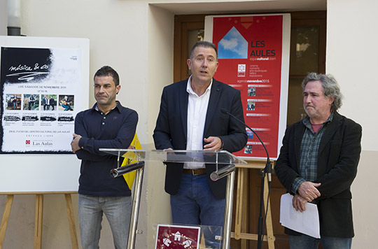 La Diputación promociona Las Aulas como Espai Cultural Obert los con una decena de actividades en noviembre y diciembre La Diputación promociona Las Aulas como Espai Cultural Obert los con una decena de actividades en noviembre y diciembre