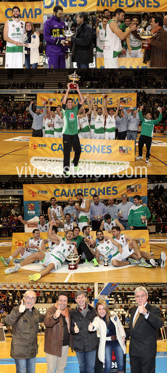 Amics Castelló, campeones de la Copa Adecco Plata de Baloncesto Amics Castelló, campeones de la Copa Adecco Plata de Baloncesto