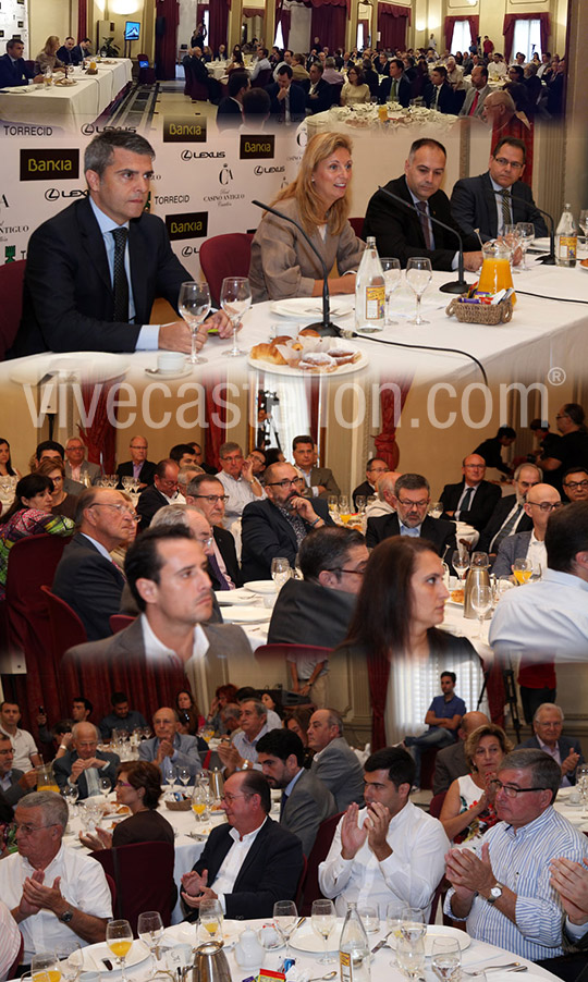 Amparo Marco en el ciclo ´Desayunos con...´ del Real Casino Antiguo de Castellón