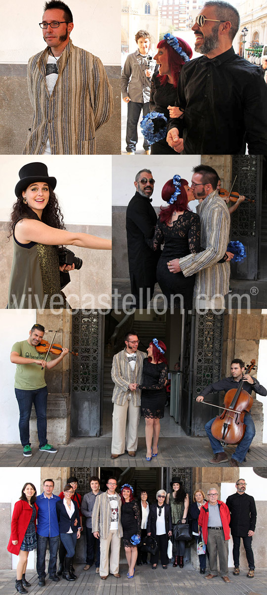 Boda civil de Penny Pareja y José Vicente Olaria Boda civil de Penny Pareja y José Vicente Olaria
