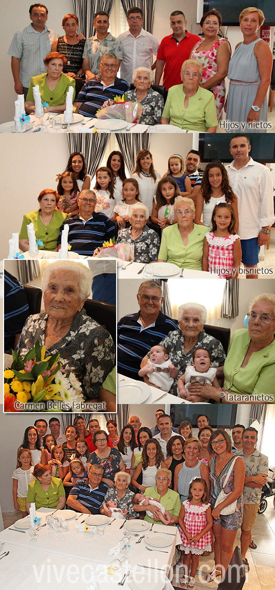 Carmen Bellés Fabregat cumple 100 años Carmen Bellés Fabregat cumple 100 años