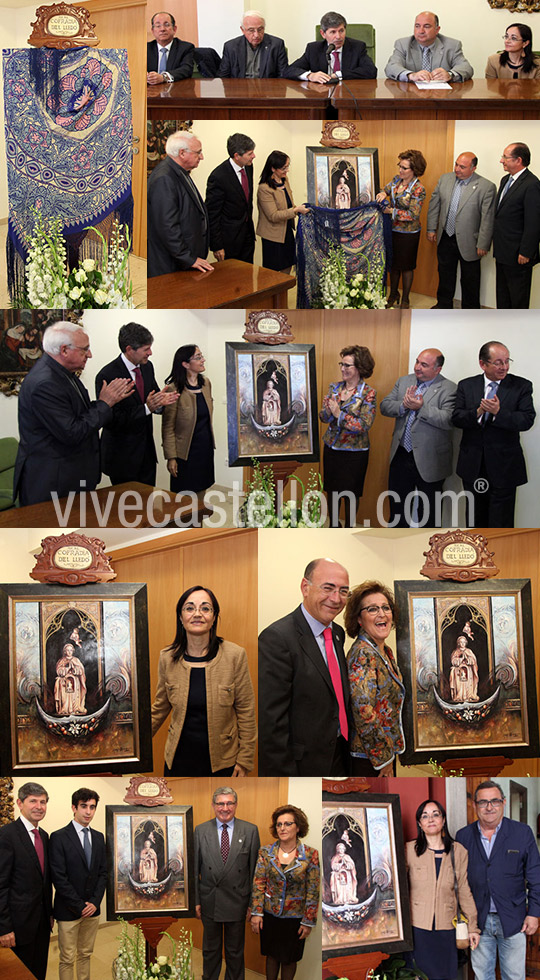 Presentación del cartel que anuncia las fiestas en honor a la Virgen del Lledó de Castellón Presentación del cartel que anuncia las fiestas en honor a la Virgen del Lledó de Castellón