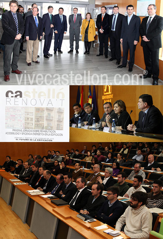 Inauguración de las Jornadas Renova´t sobre rehabilitación, accesibilidad y eficiencia energética en la edificación Inauguración de las Jornadas Renova´t sobre rehabilitación, accesibilidad y eficiencia energética en la edificación