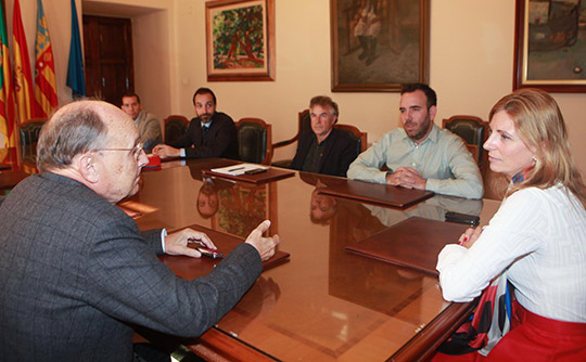 Colaboración del ayuntamiento de Castellón con el Colegio de Ingenieros Industriales