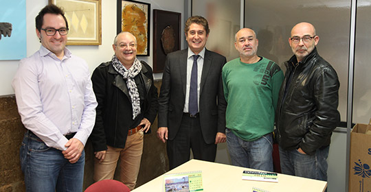 Reunión de Gonzalo Romero con el jurado del Calendario Natural Reunión de Gonzalo Romero con el jurado del Calendario Natural