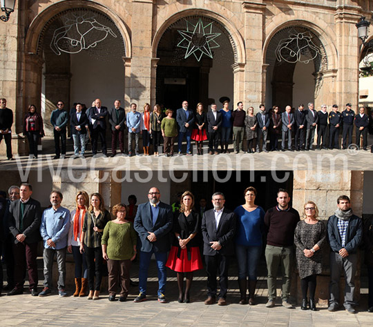 Castellón guarda un minuto de silencio por los atentados de París