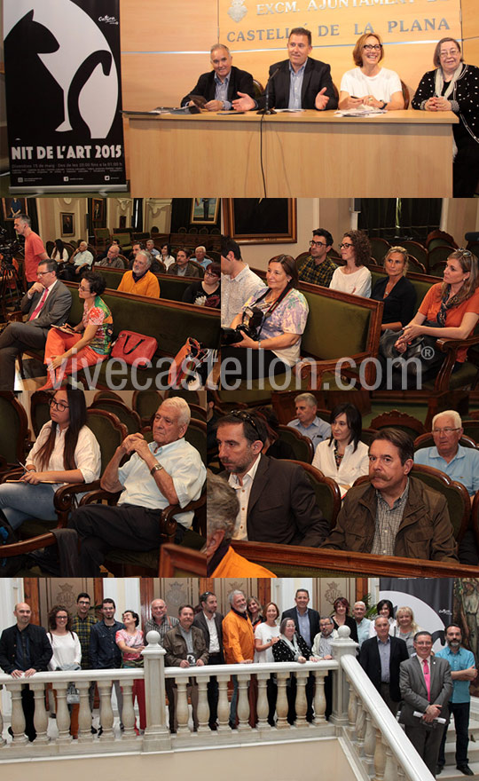 Presentación de la Nit de l’Art 2015 Castellón