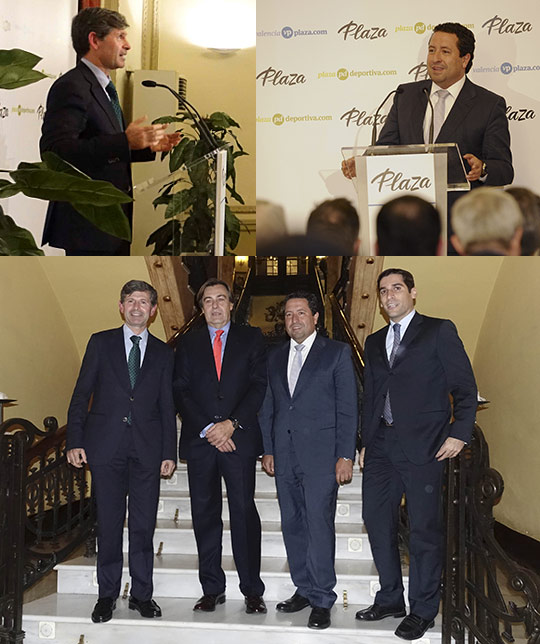 Presentación de la revista económica Plaza en Castellón Presentación de la revista económica Plaza en Castellón