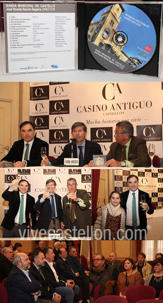 Presentación del CD de la Banda Municipal de Castellón Presentación del CD de la Banda Municipal de Castellón
