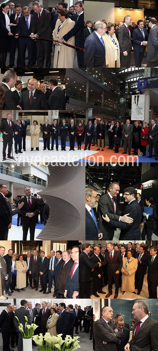 Inauguración de la Feria Cevisama 2015 Inauguración de la Feria Cevisama 2015