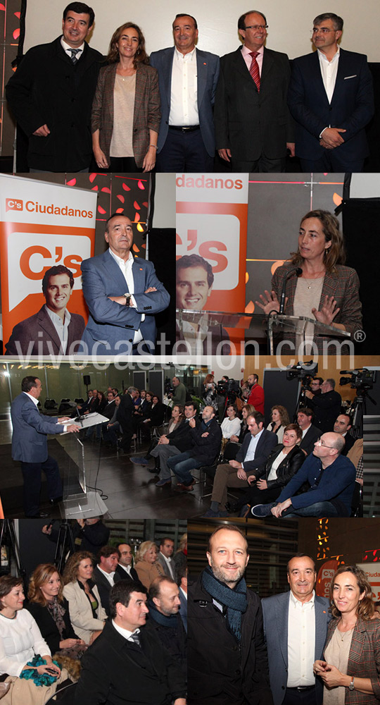 Presentación de la candidatura Ciudadanos Castellón