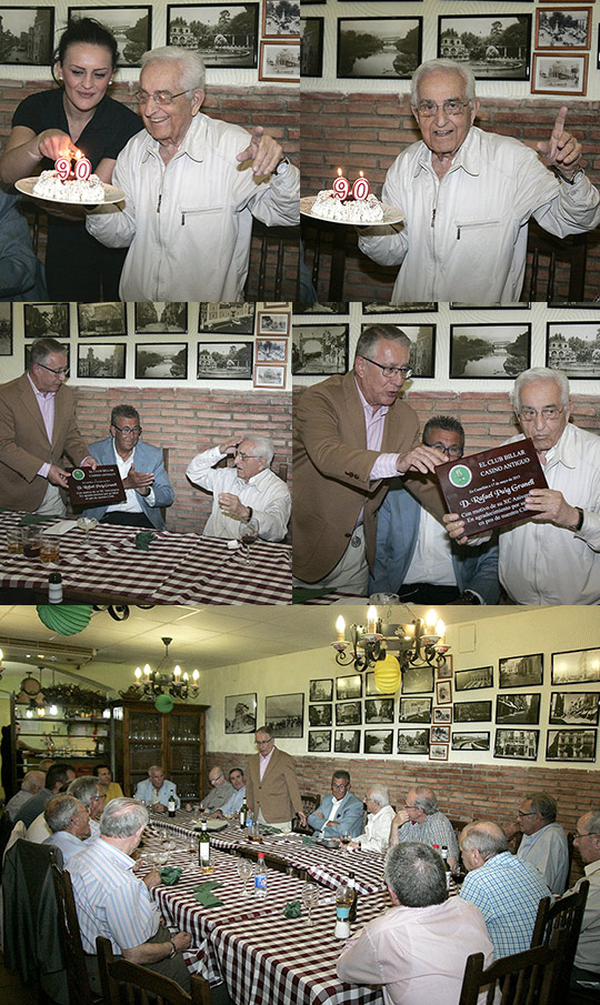 Rafael Puig en su 90 aniversario Rafael Puig en su 90 aniversario