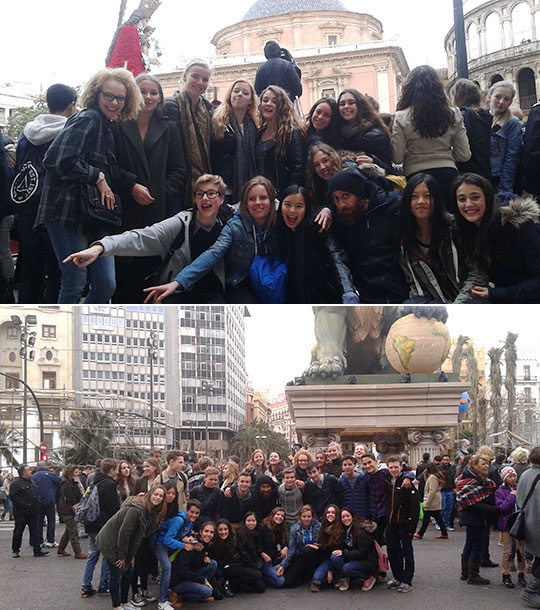 Lledó International School recibe a los alumnos holandeses de Maartens College