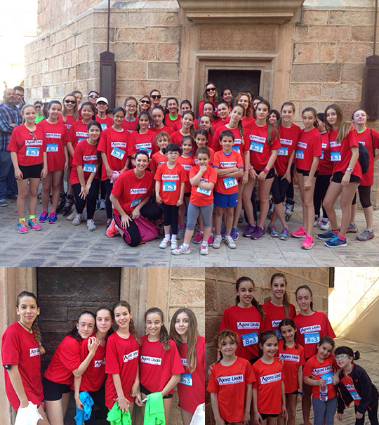 Alumnas y profesoras de Lledó IS participaron en la VIII Cursa de la Dona de Castellón