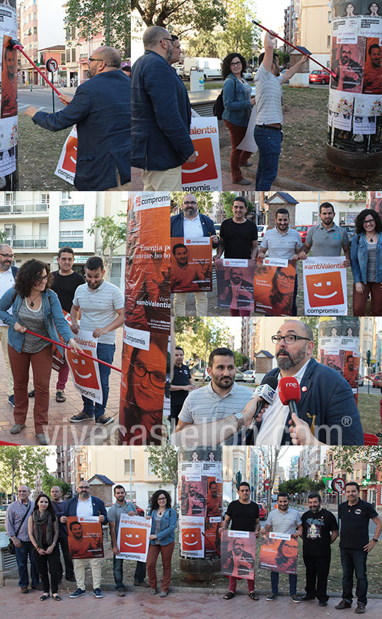 Inicio de la campaña electoral de Compromís en Castellón Inicio de la campaña electoral de Compromís en Castellón
