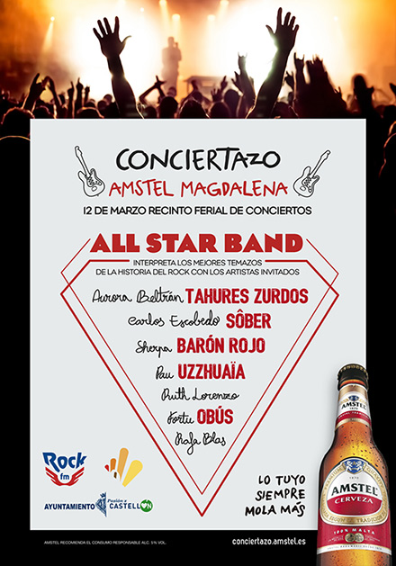 Conciertazo Amstel de las Fiestas de la Magdalena