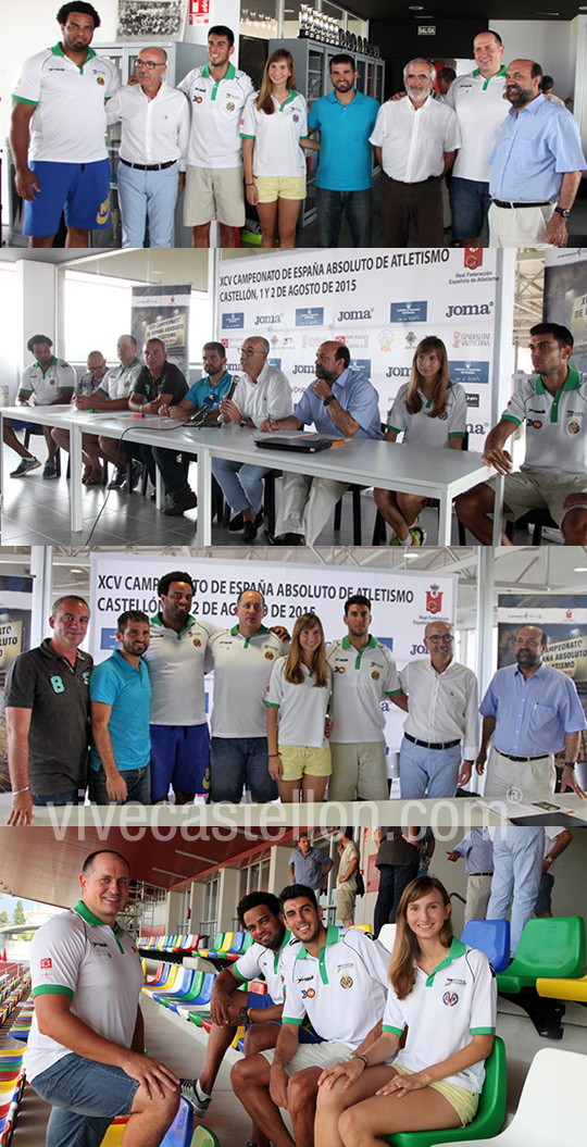 Presentación del XCV Campeonato de España absoluto atletismo Presentación del XCV Campeonato de España absoluto atletismo