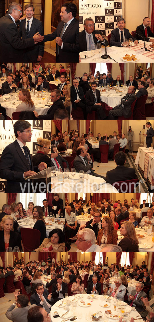 Bataller en la clausura del ciclo 'Desayunos con...' del Real Casino Antiguo de Castellón Bataller en la clausura del ciclo 'Desayunos con...' del Real Casino Antiguo de Castellón