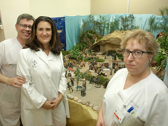 El personal de Hemodiálisis gana el Concurso de Belenes del Hospital General Universitari de Castelló El personal de Hemodiálisis gana el Concurso de Belenes del Hospital General Universitari de Castelló