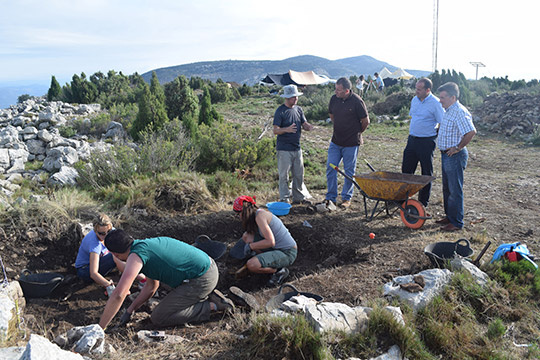 Finalizan los trabajos arqueológicos en la Serra d´en Garcerá