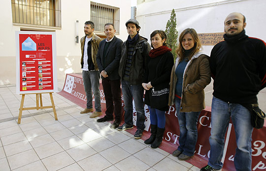 Presentación de la oferta cultural de enero de la Diputación de Castellón