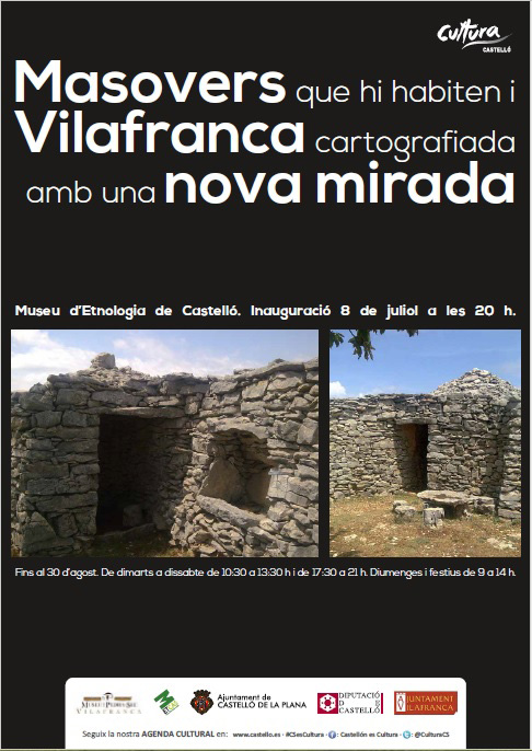 Los mapas y las masías de Vilafranca serán protagonista en el Museu d'Etnologia de Castellón