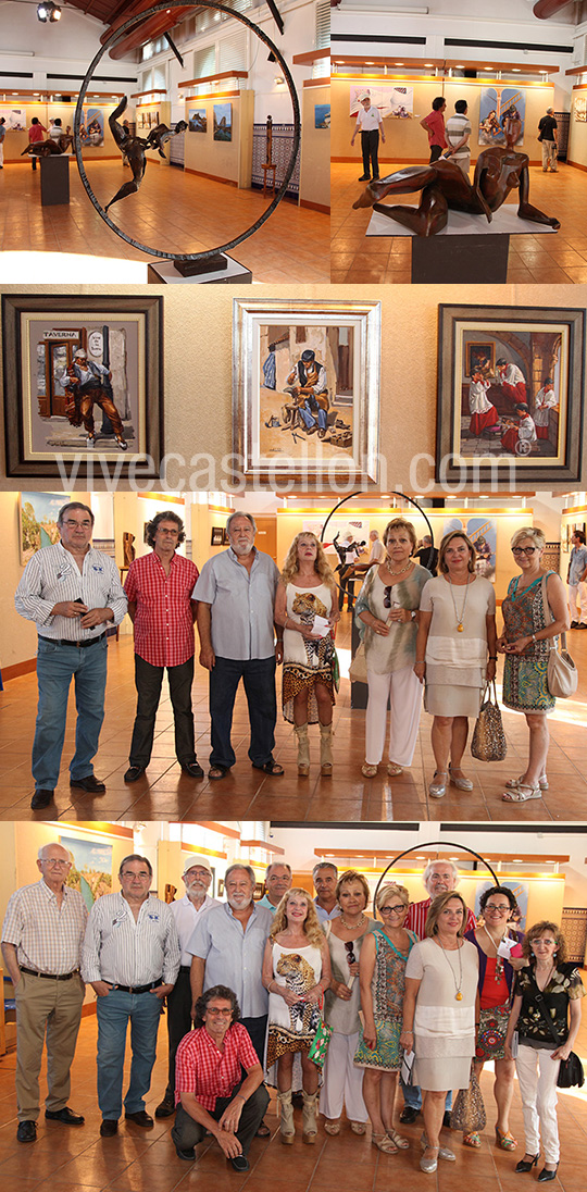 Exposición de Beni-Art en el edificio Moruno del Grao de Castellón Exposición de Beni-Art en el edificio Moruno del Grao de Castellón