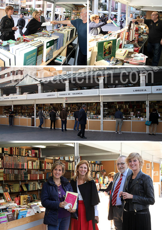 Inauguración de la Feria del Libro Antiguo y de Ocasión en Castellón